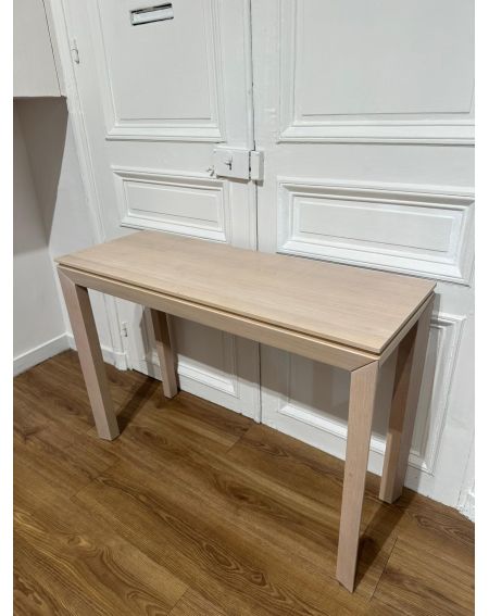 Console extensible Samba - chêne massif - 18 couverts