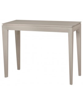 Console Extensible 5 allonges Laqué Blanc Brillant TINO - Salle à Manger  Couleur Blanc Matière Bois Couleur secondaire Blanc