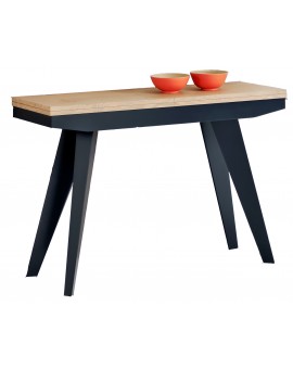 Table Console Éléments de Matières Premières - Pliable - 150x45cm