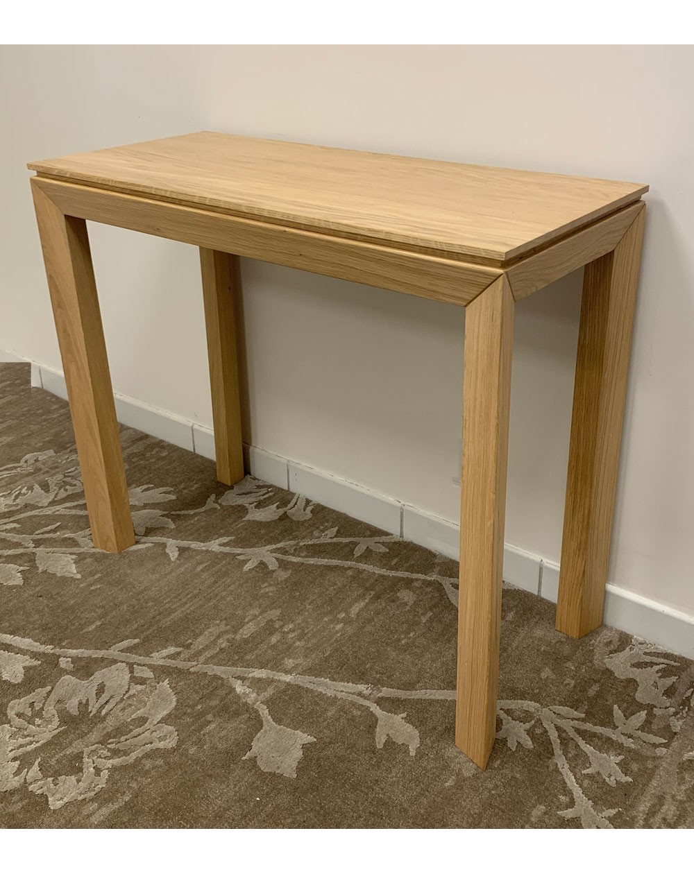 Console extensible en chêne massif Samba