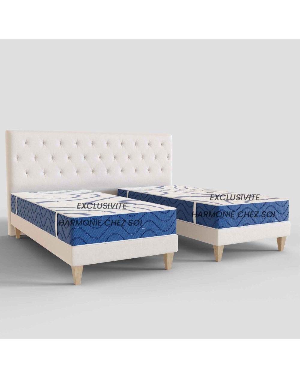 Lit Jumeaux Separable Adultenull
